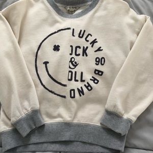 Girls Lucky Brand sweat shirt